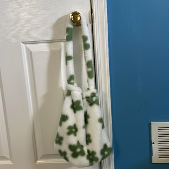 flower design tote bag - Picture 2 of 3